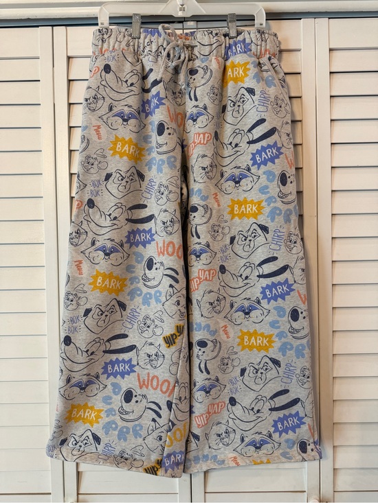 Disney Pants - Disney Critters / Pets Wide-leg Lounge Sweatpants - Size